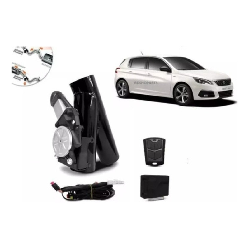 Difusor De Escape Carbono Peugeot 308 2 Polegadas Controle
