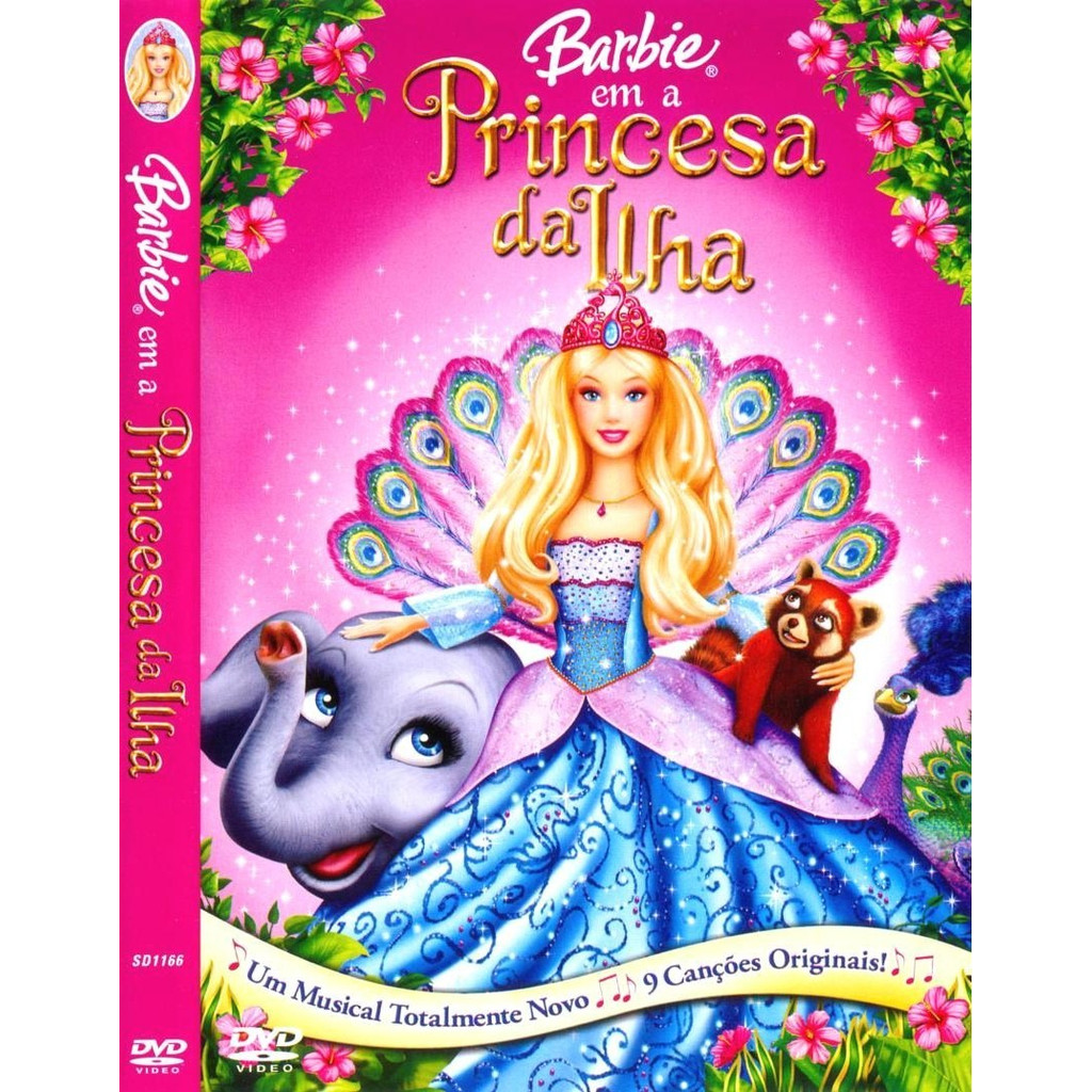 Dvd Barbie Em A Princesa Da Ilha 2007