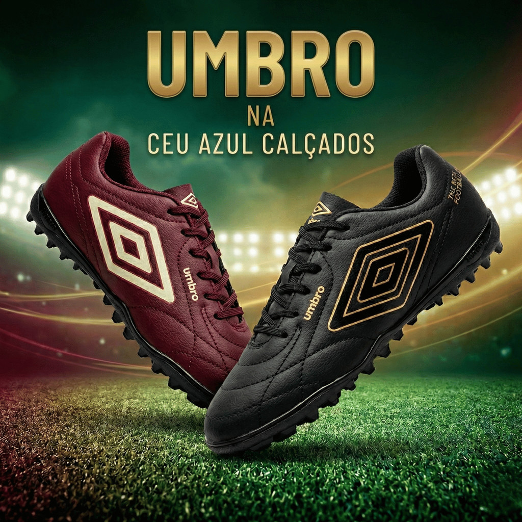 Chuteira Society Umbro Class Footballer Masculina Profissional Original em Oferta na Shopee
