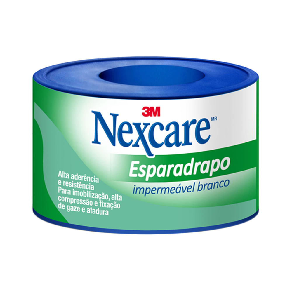 Esparadrapo Impermeável Nexcare Branco 25mm x 3m com 1 Unidade em Oferta na Shopee