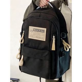 Mochila Retrô Americana Unissex Grande Capacidade Adequada Escola Universitário Casual X236 LING em Oferta na Shopee