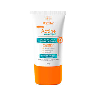 Actine Aquaforce Gel Hidratante Facial Pele Oleosa a Acneica 40g em Oferta na Shopee