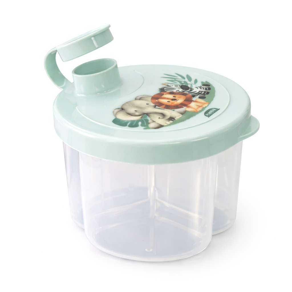 Dosador De Leite Em Pó Plasútil 300ml  - 03 compartimentos em Oferta na Shopee