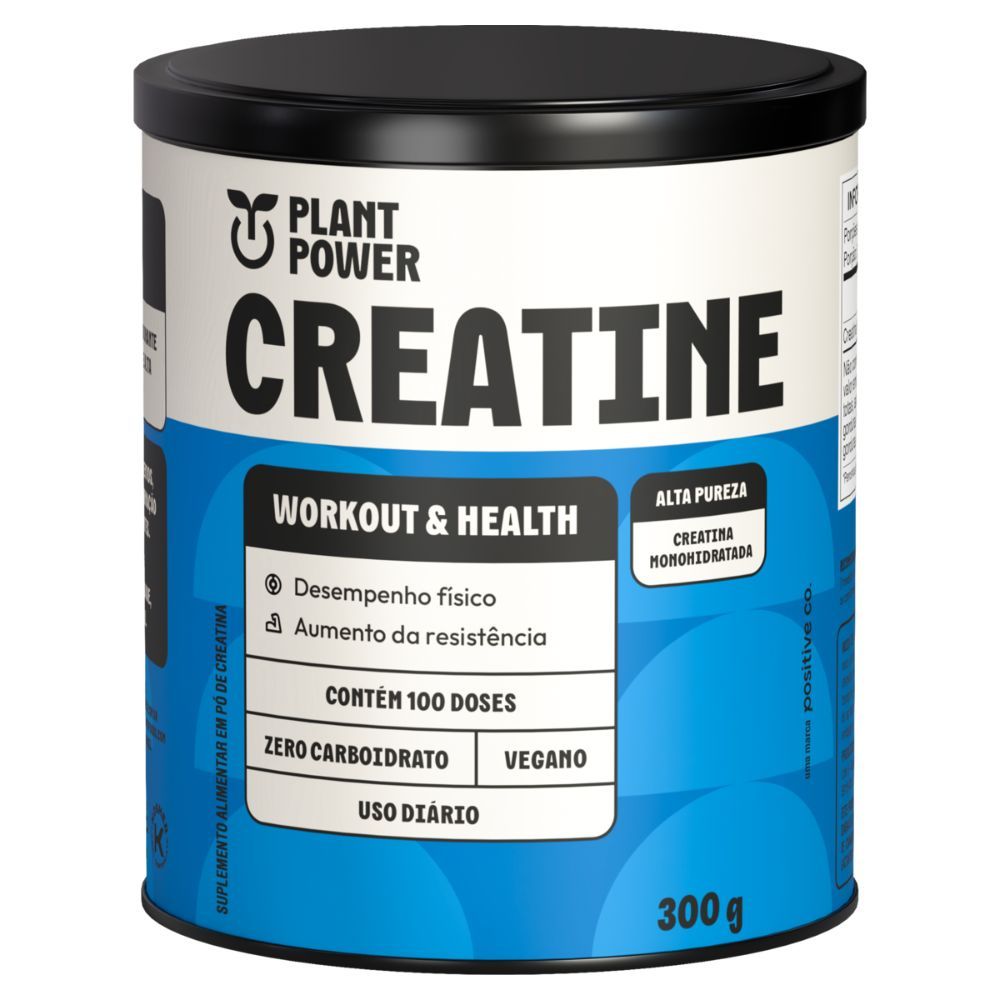 Creatina Plant Power Creatine com 300g em Oferta na Shopee