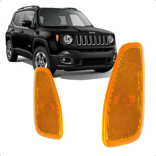 Lanterna Lateral Renegade 2015 2016 2017 2018 Ambar C/função