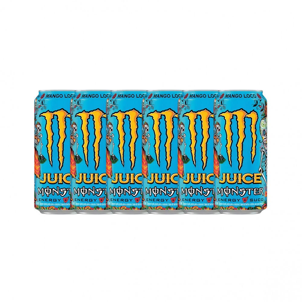 Imagem Energético Monster Mango Loco Lata 473ml - 6 Unid.