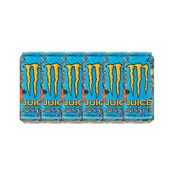 Kit com 6 Energético Monster Mango Loco Lata 473ml