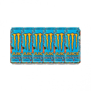 Kit com 6 Energético Monster Mango Loco Lata 473ml