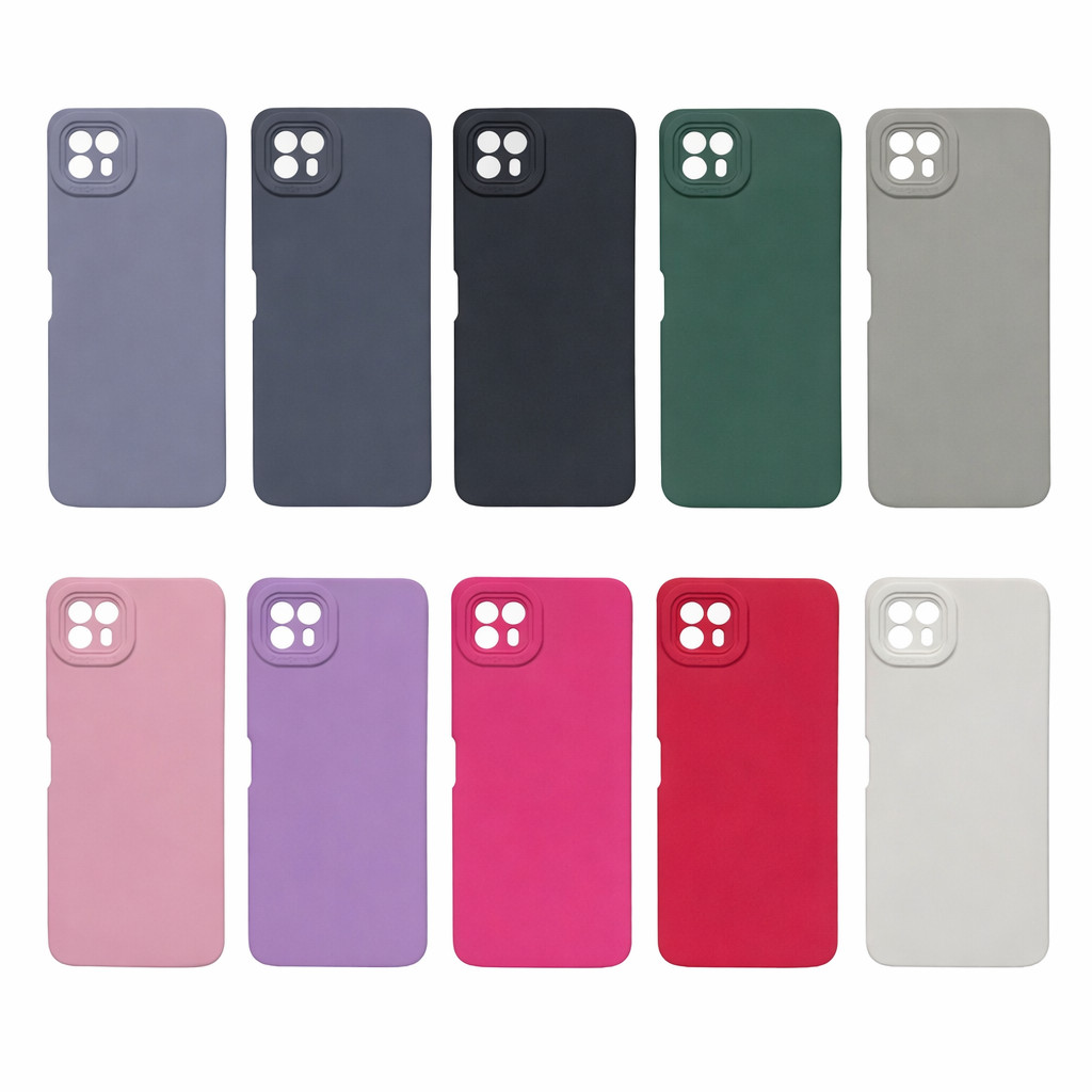 Capa Case Compatível Moto G50 Silicone Macia Aveludada Interna Proteção de Câmera Anti Impacto Kit 1 2 3 5 unidade