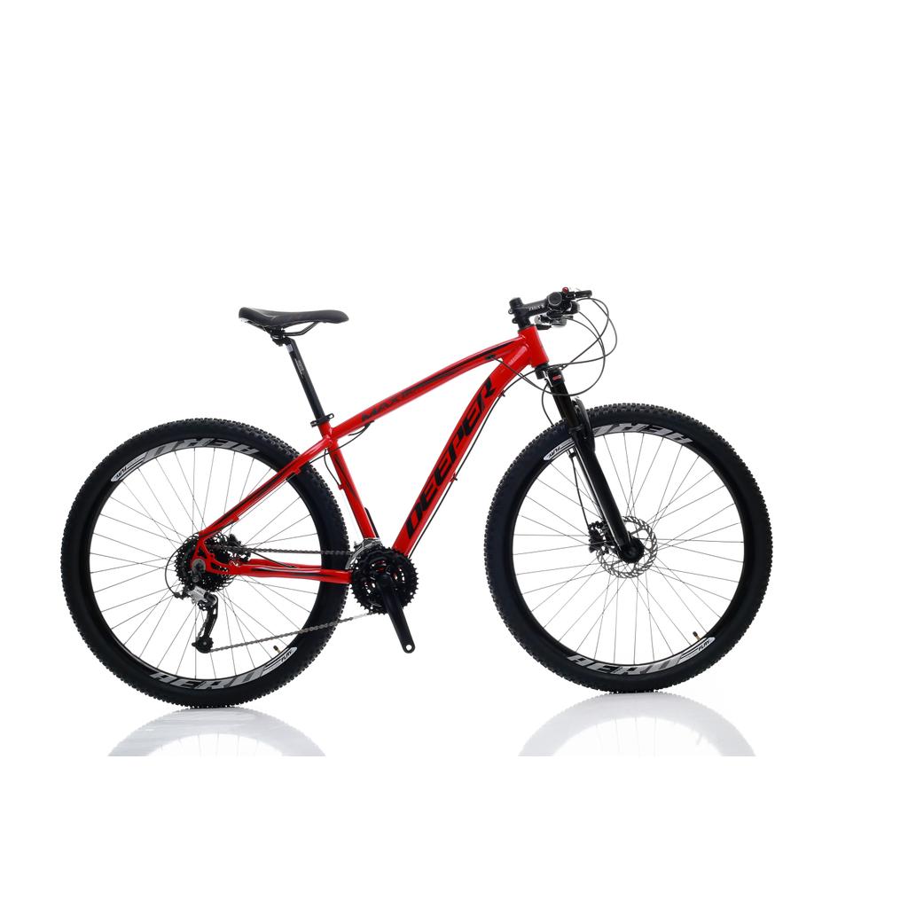 Bicicleta Aro 29 Deeper Alumínio 24v Cambio Diant. Shimano