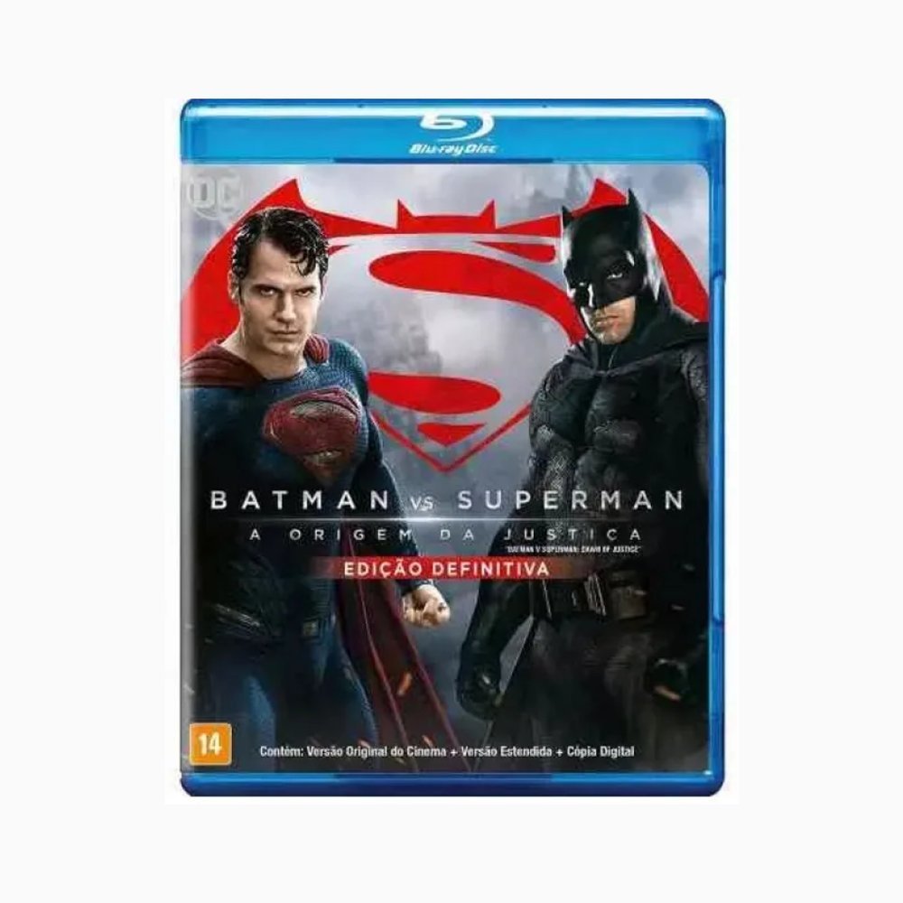 Blu-ray Batman Vs Superman A Origem Da Justiça