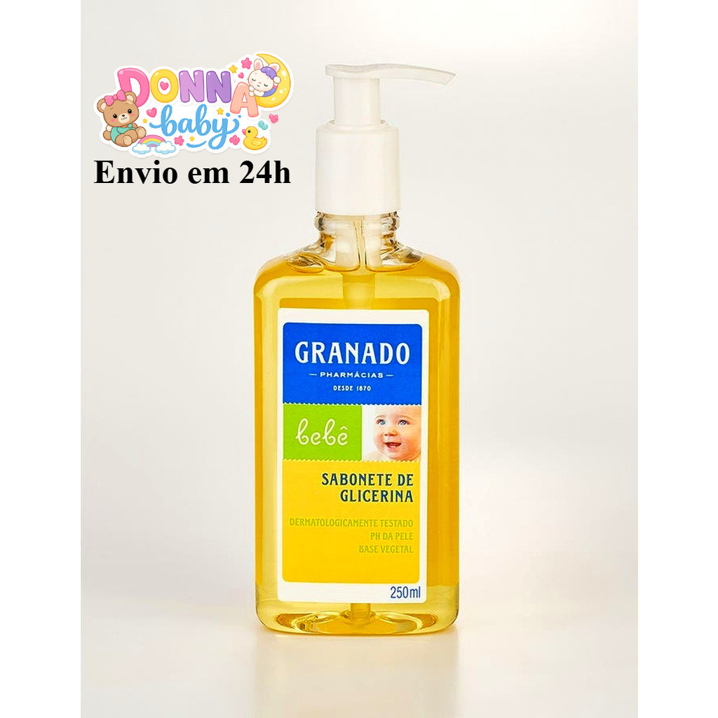 Sabonete Líquido Bebê Granado 250ml Suave Sem Lágrimas Pele Sensível Original Testado Infantil em Oferta na Shopee