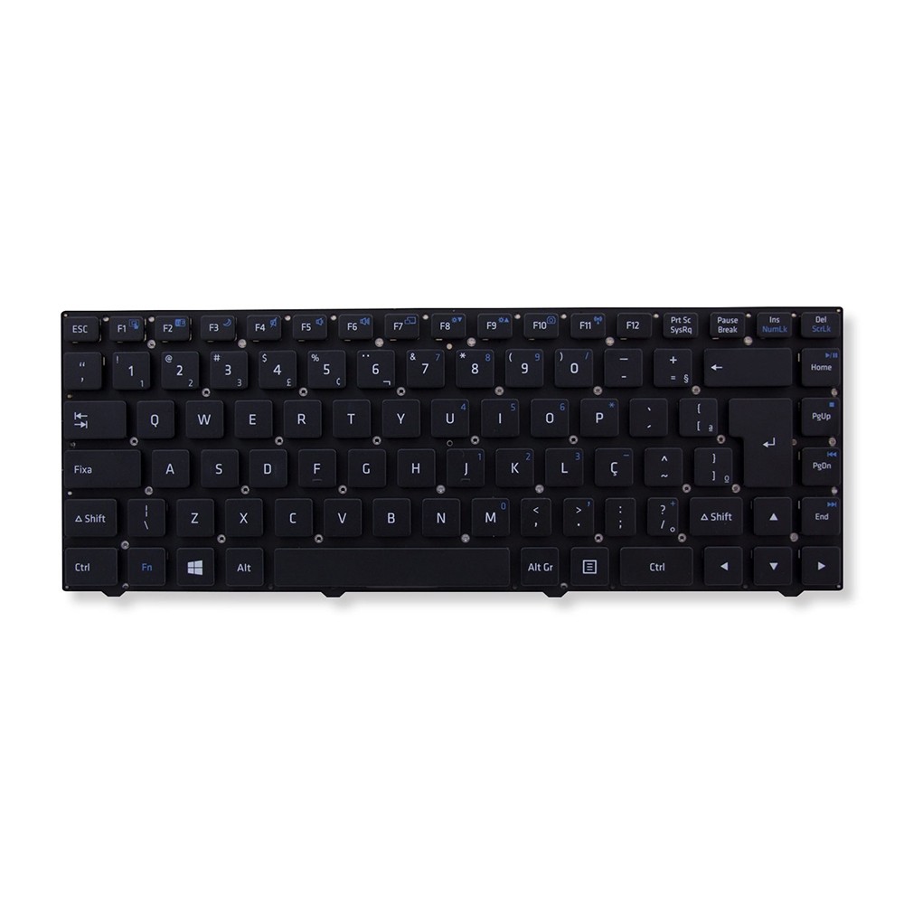 Teclado para Notebook Positivo Unique S2110 Sem Moldura em Oferta na Shopee