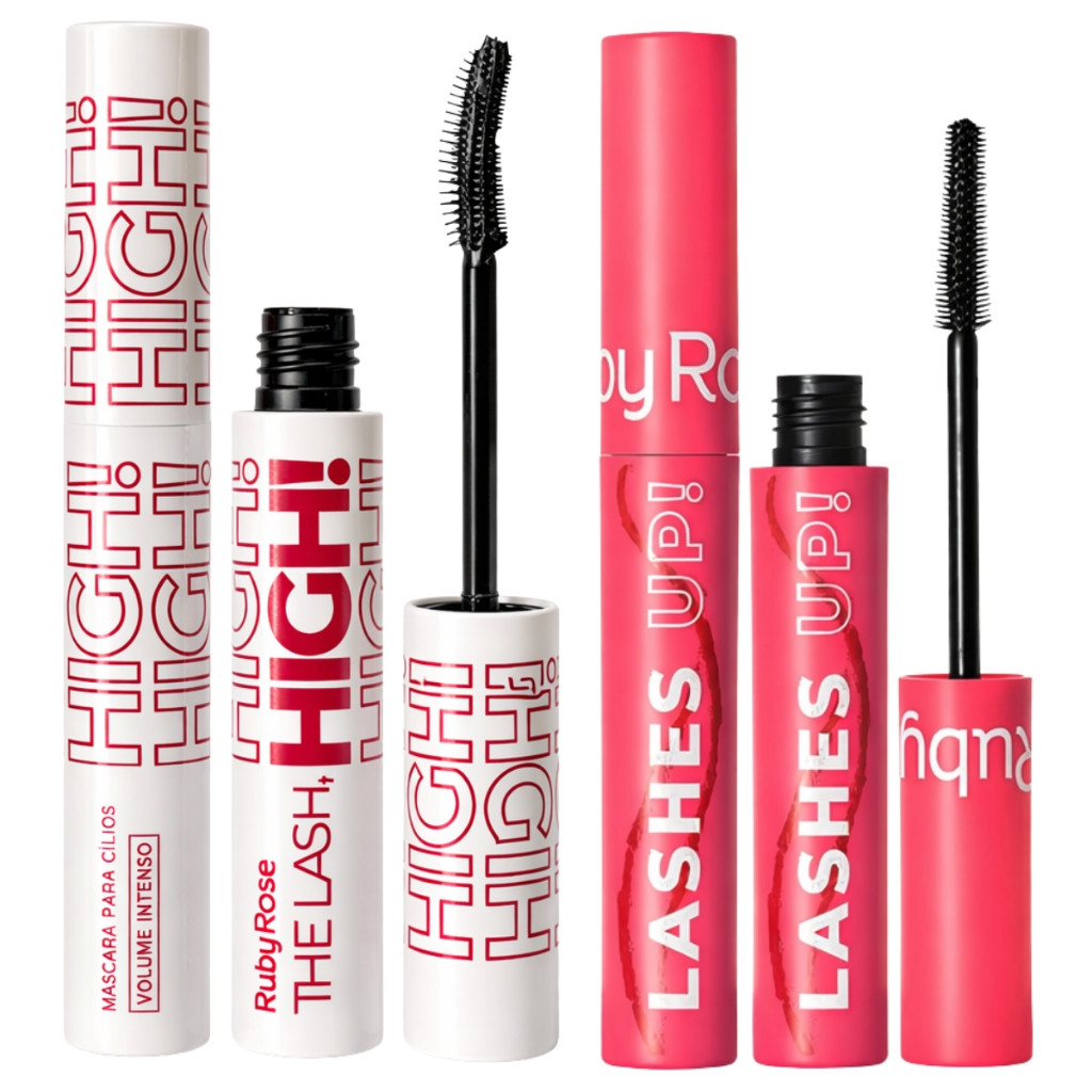 Mascara Para Cílios Volume High Lash ou Definição Lash Up Ruby Rose