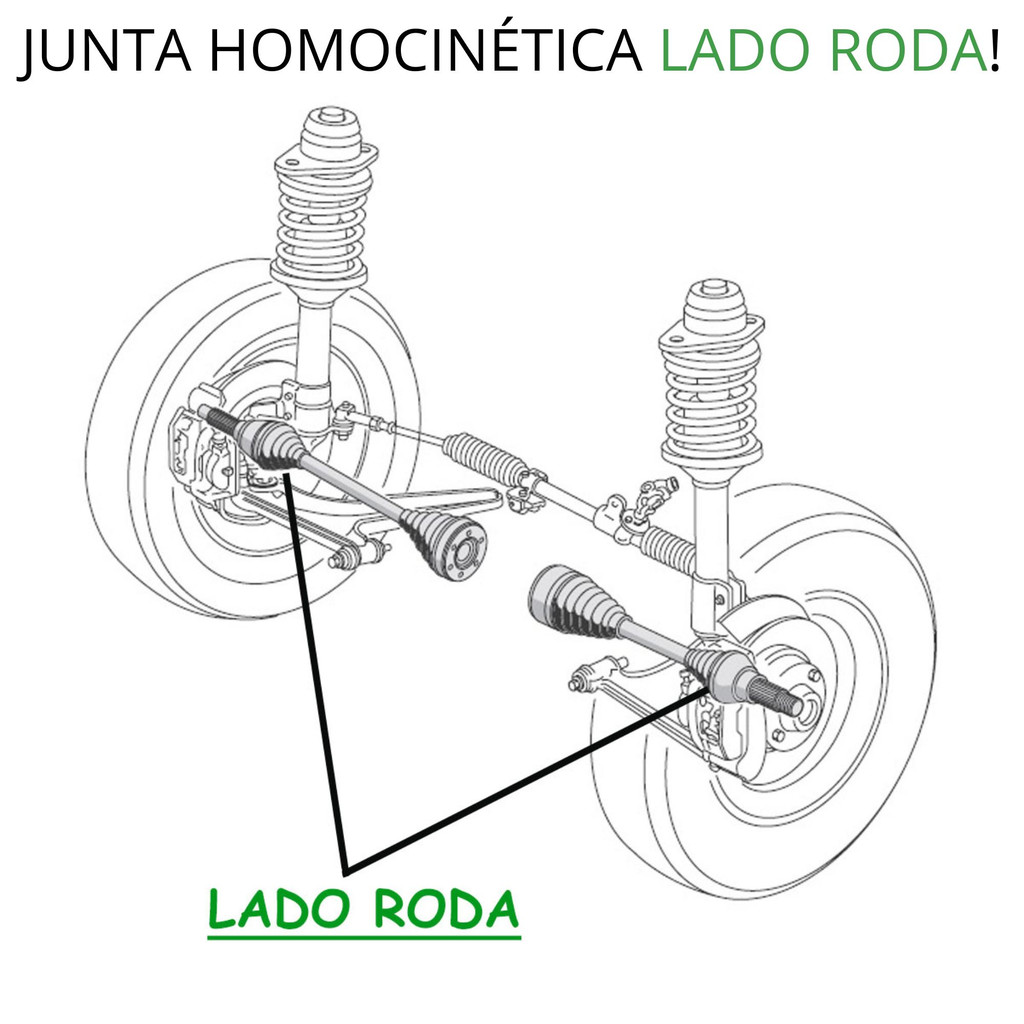 Junta Homocinetica Boxer Aro 16 2010/2017 Motor 2.3 Sem ABS