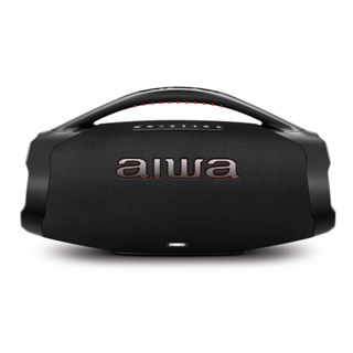 Caixa de Som Boombox Plus AIWA BBS-01-B 200W Bluetooth 30H IP66 USB Preto em Oferta na Shopee