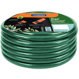 Mangueira reforçada para jardim 1/2" com 20 metros - Tramontina em Oferta na Shopee