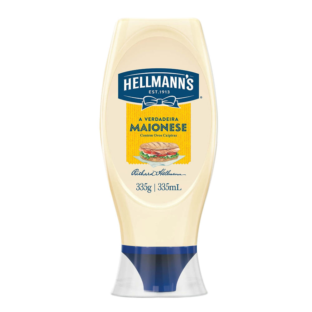 Maionese Hellmann's Squeeze 335g em Oferta na Shopee