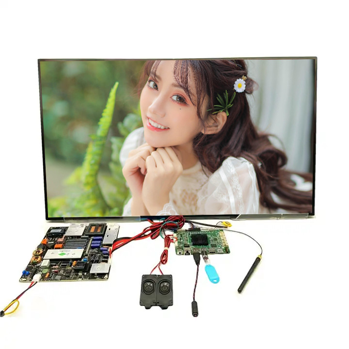 Painel De Módulo LCD tft De Alta Qualidade 4K 43 Polegadas DV430QUM-N10 Com Placa-Mãe android YS-M8,3840 * 2160.500 nits