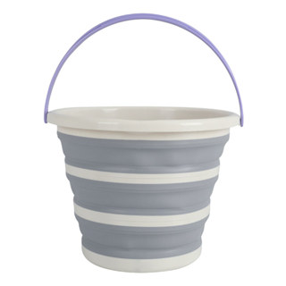 Balde Dobrável de Plástico 10 Litros - Simplo em Oferta na Shopee