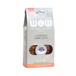 Petisco Wow Pet P/ Gatos Sabor Lombinho Crocante 100% Natura