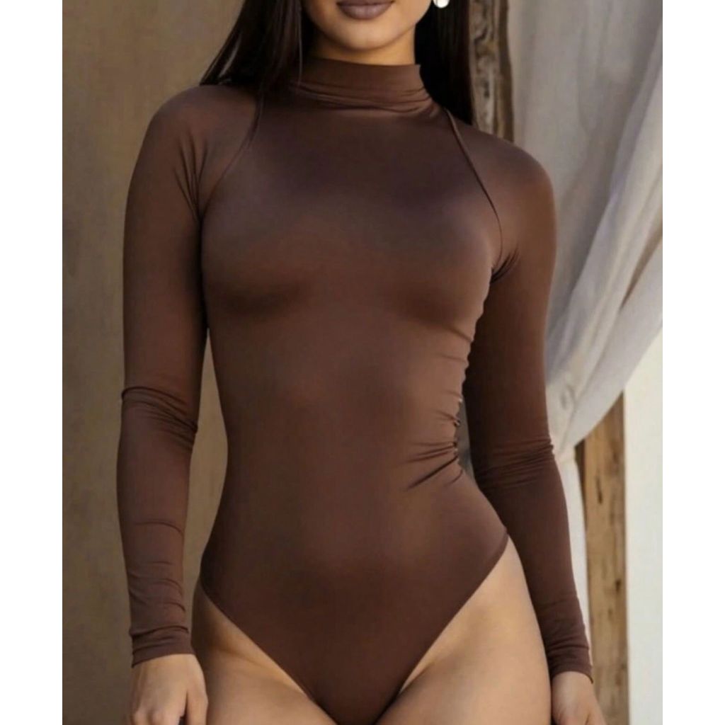 body feminino, body manga longa, body poliamida, body canelado, body elastano, body segunda pele, body inverno