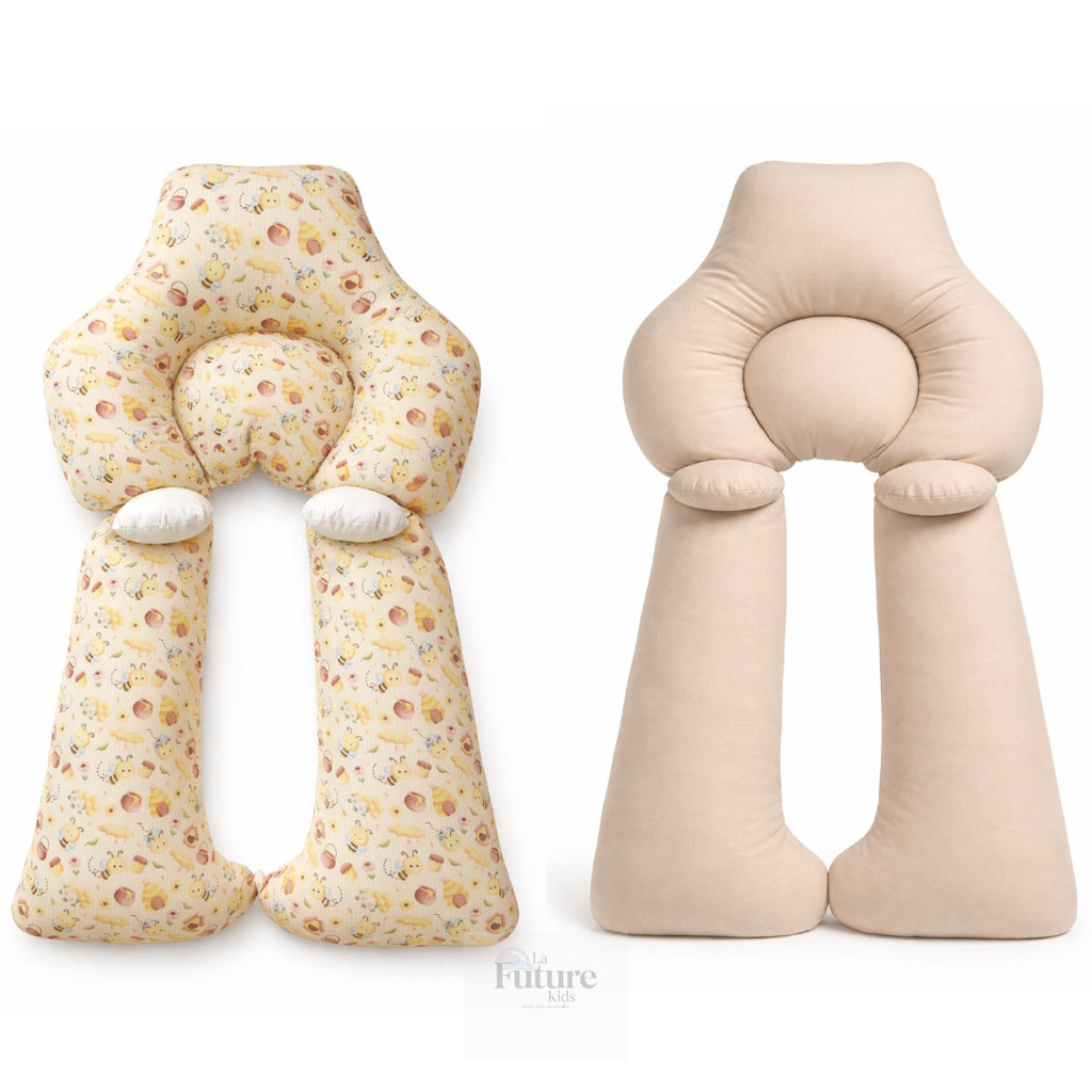 Ninho Redutor De Berço Para Bebê Anatômico Travesseiro Protetor Almofada De Segurança La Future Kids