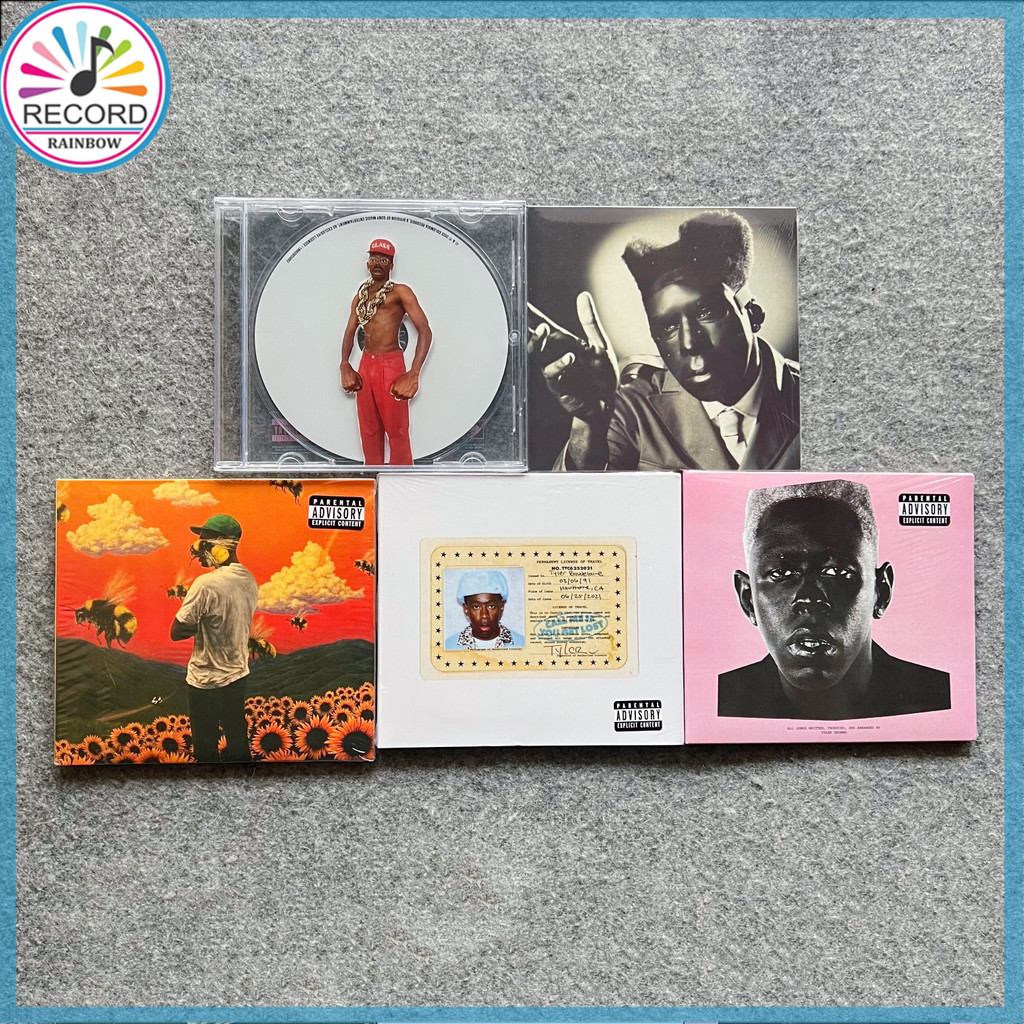 Tyler The Creator - Don't Tap The Glass, Chromakopia, Igor, Call Me If You Get Lost, Scum Fuck Flower Boy CD