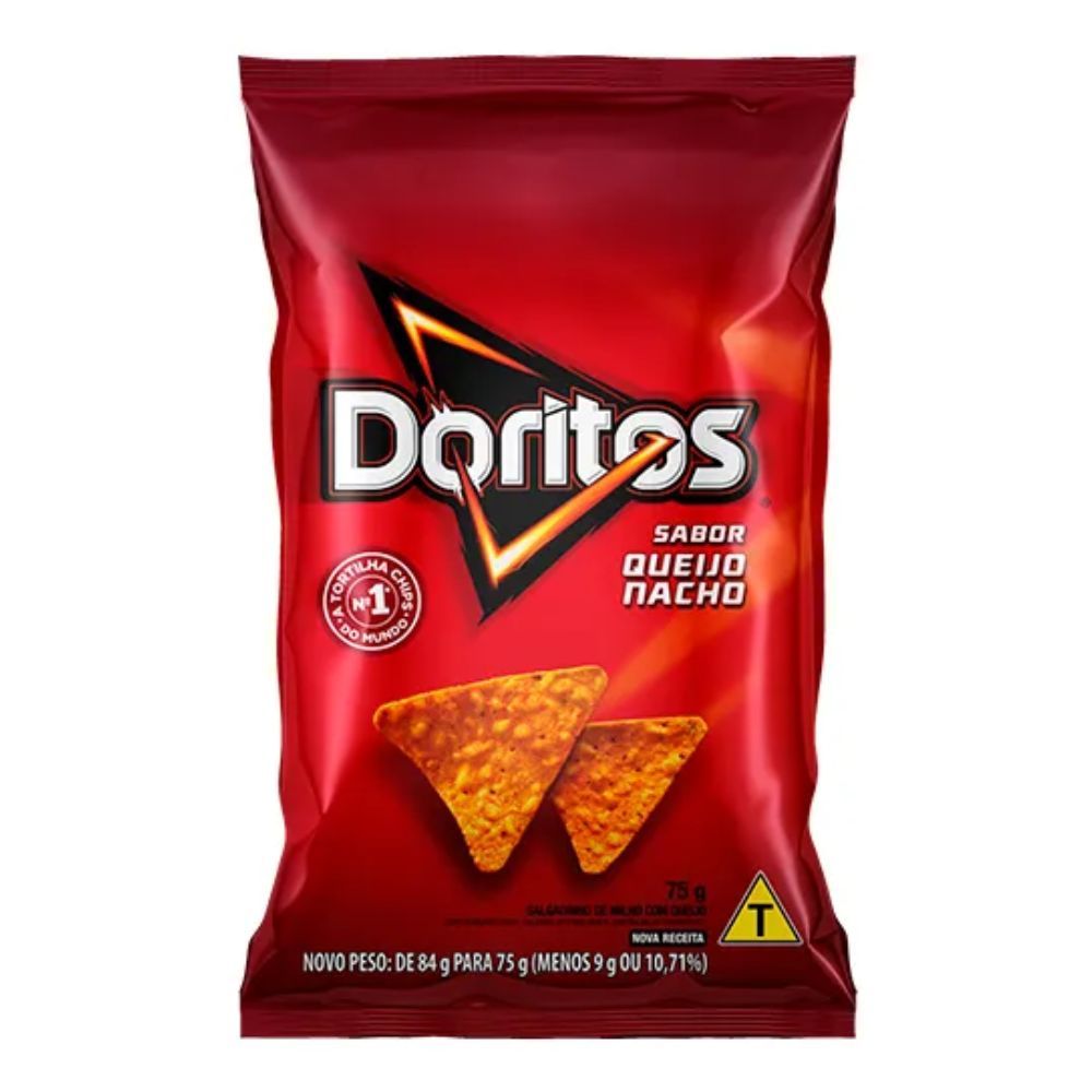 Doritos Queijo Nacho 75g em Oferta na Shopee