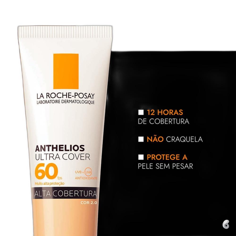 La Roche-Posay Anthelios Ultra Cover Cor 5.0 FPS60 - Protetor Solar Facial Com Cor 30g — imagem 2 de 2