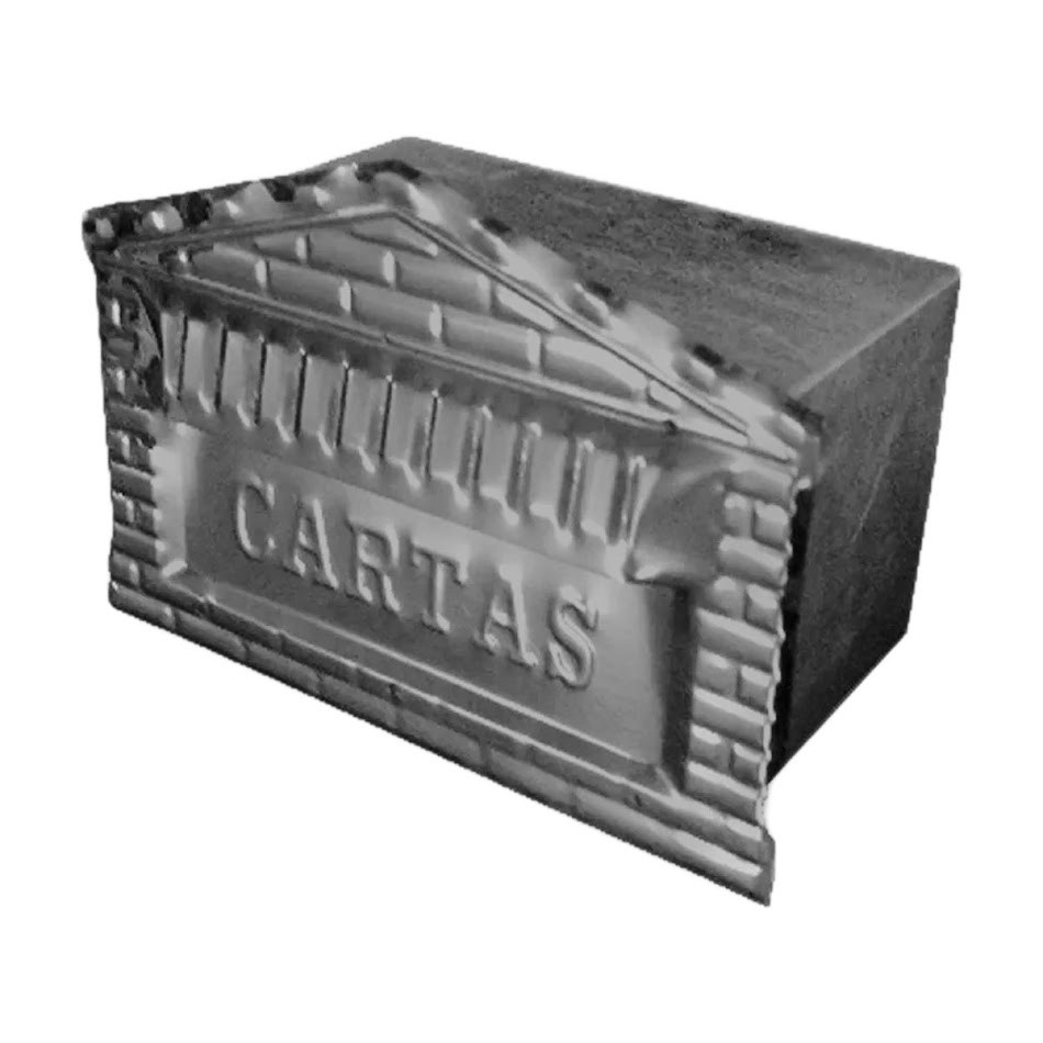 Caixa Correio Tijolinho Galvinox 12x25x12cm