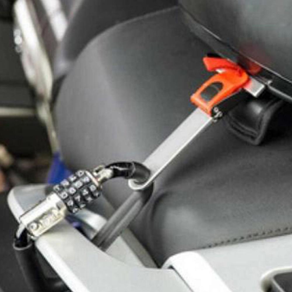 TKEY 2 Pçs Fivela De Bloqueio De Capacete De Motocicleta Anti-Roubo Fixador De Liberação Rápida Conector Seguro E-bikes 