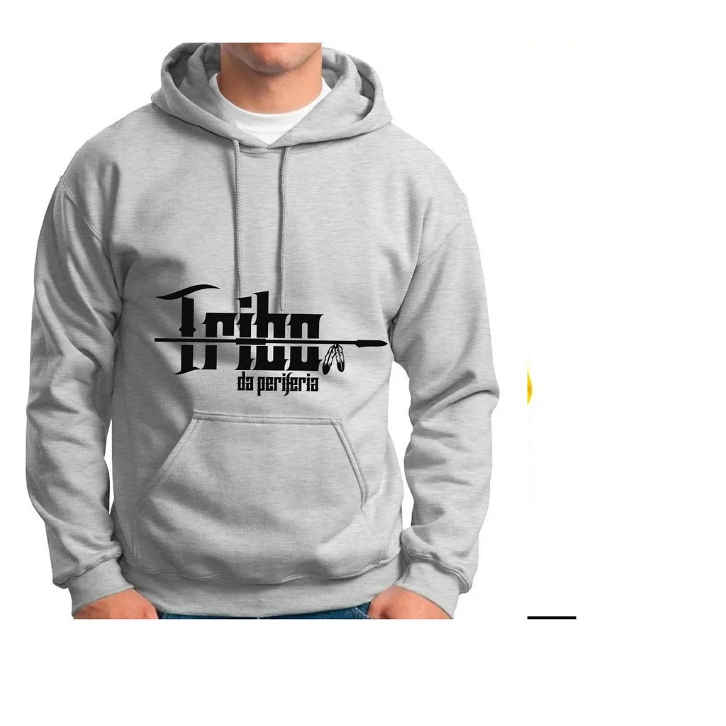 Blusa De Frio Moletom Tribo Da Periferia Rap Hip Hop Casaco Musica Rap Trap Brasileiro