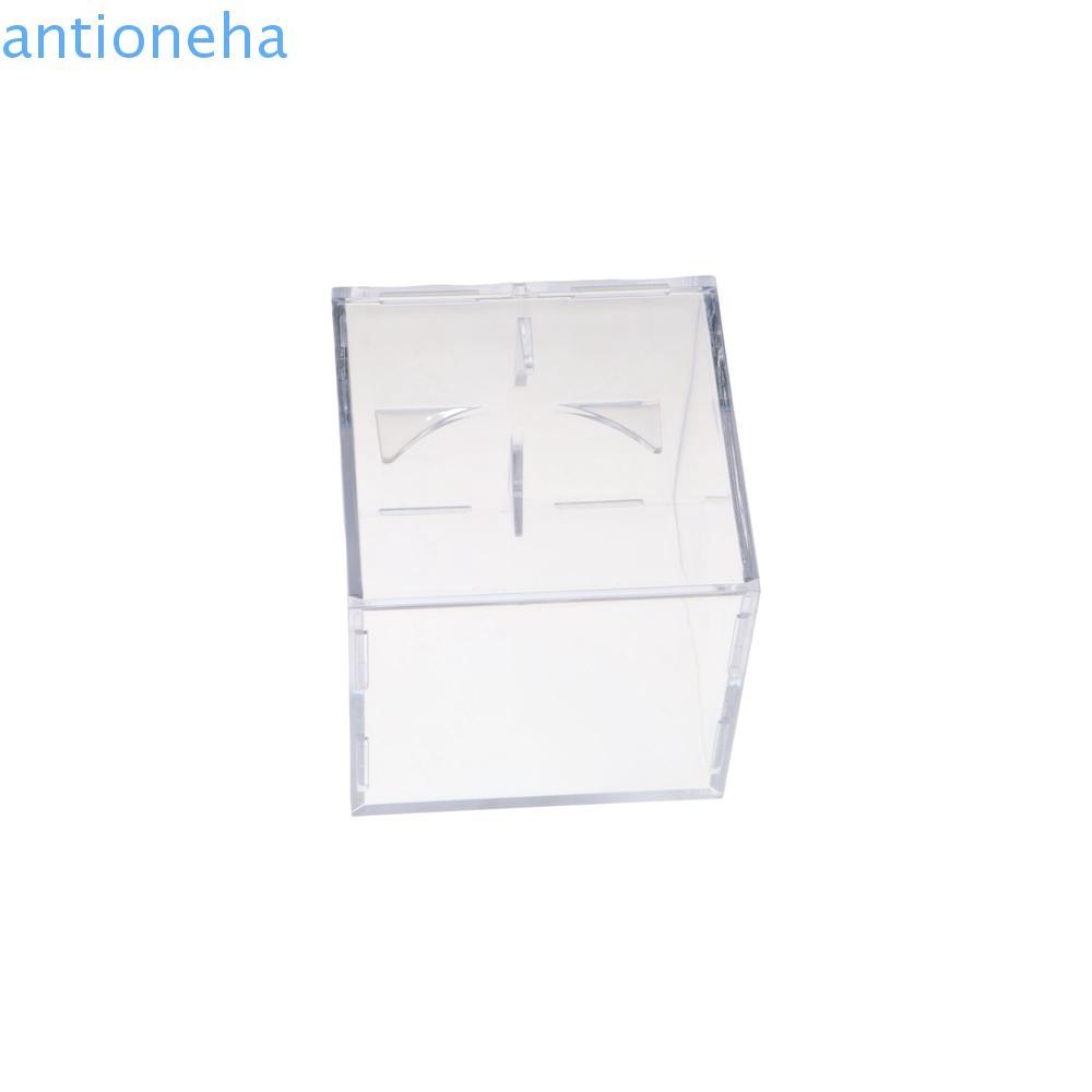 ANTIONEHA Caixa De Exibição De Beisebol À Prova De Poeira Acrílico Bola De Golfe Tênis Softballs Proteção UV Armazenamen