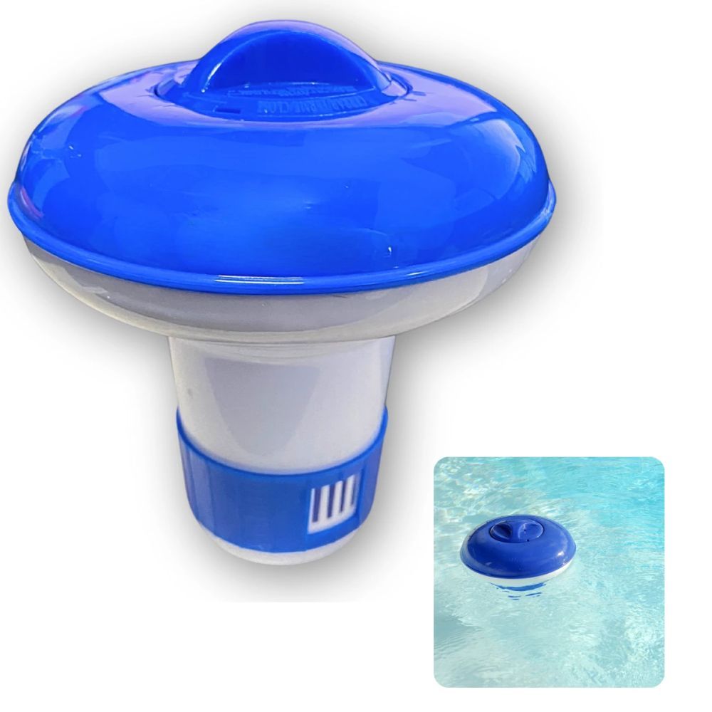 Clorador Flutuador Mini Floater Kala para Pastilhas de Limpeza de Piscina