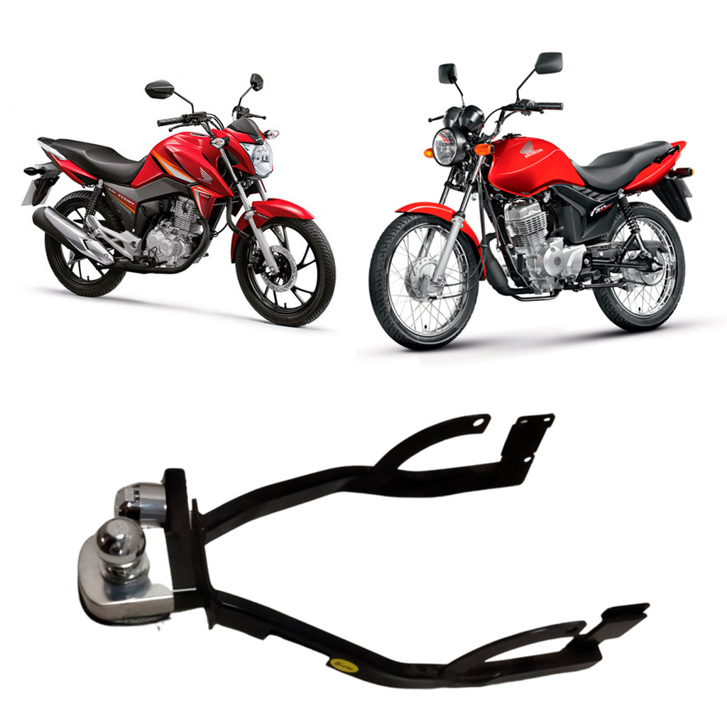 Engate Moto Honda Cg 125/150/160 00 A 25 300kg Cg1000 Brucke