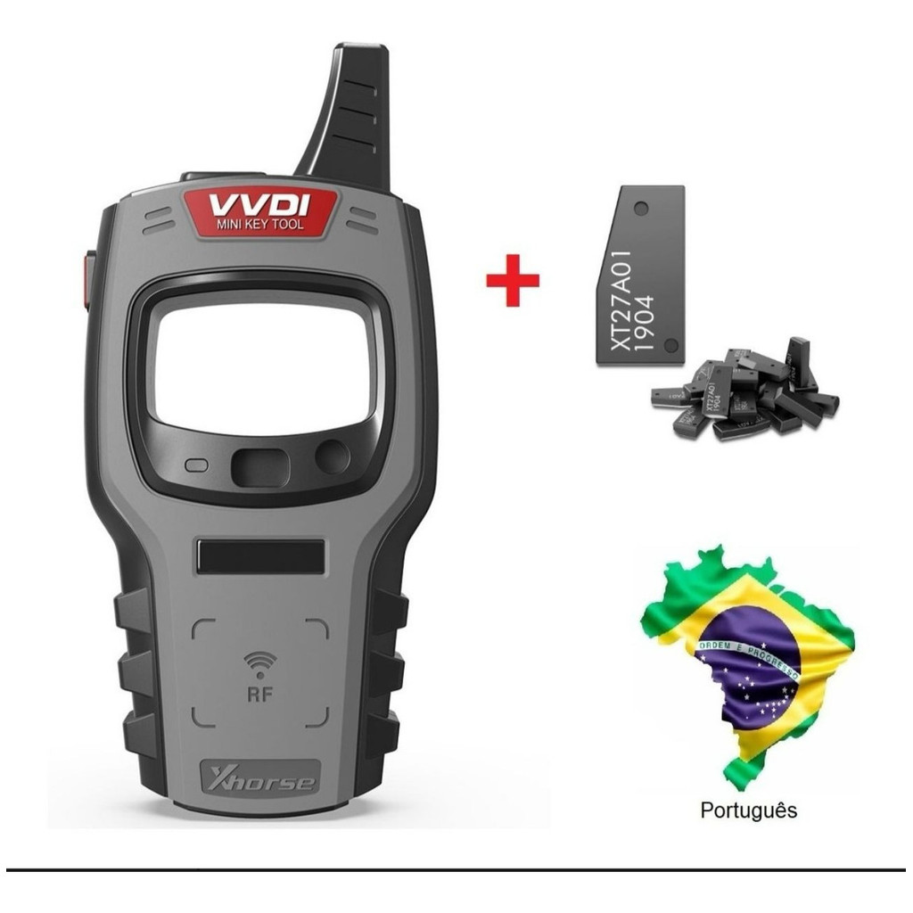 Mini Vvdi Xhorse para gera Chip E De Chaves + 5 Chip Xt27