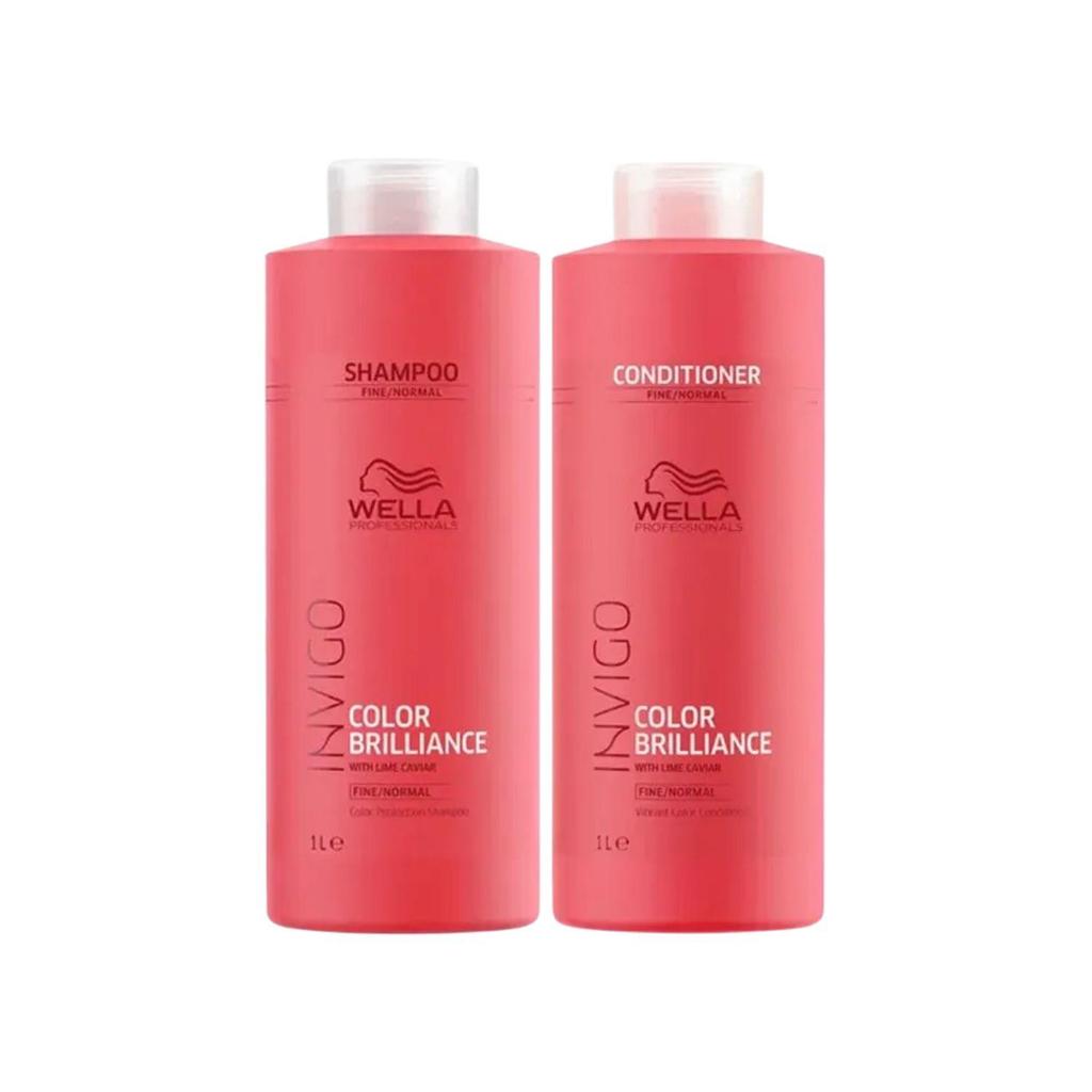 Wella Professionals Invigo Color Brilliance Shampoo + Condicionador 1L