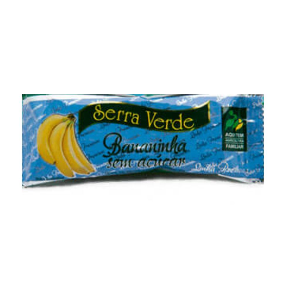 Bananinha Serra Verde Sem Açúcar 30g em Oferta na Shopee