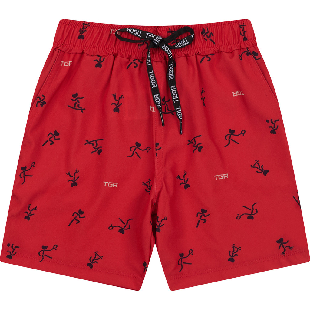 Bermuda Estampada Menino Tigor T. Tigre
