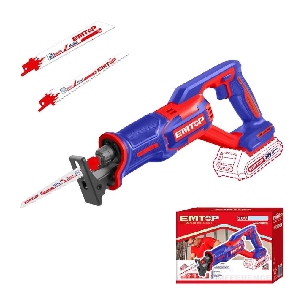 Serra Sabre Sem Fio 20v Uso Geral Corte Preciso 2800 Rpm