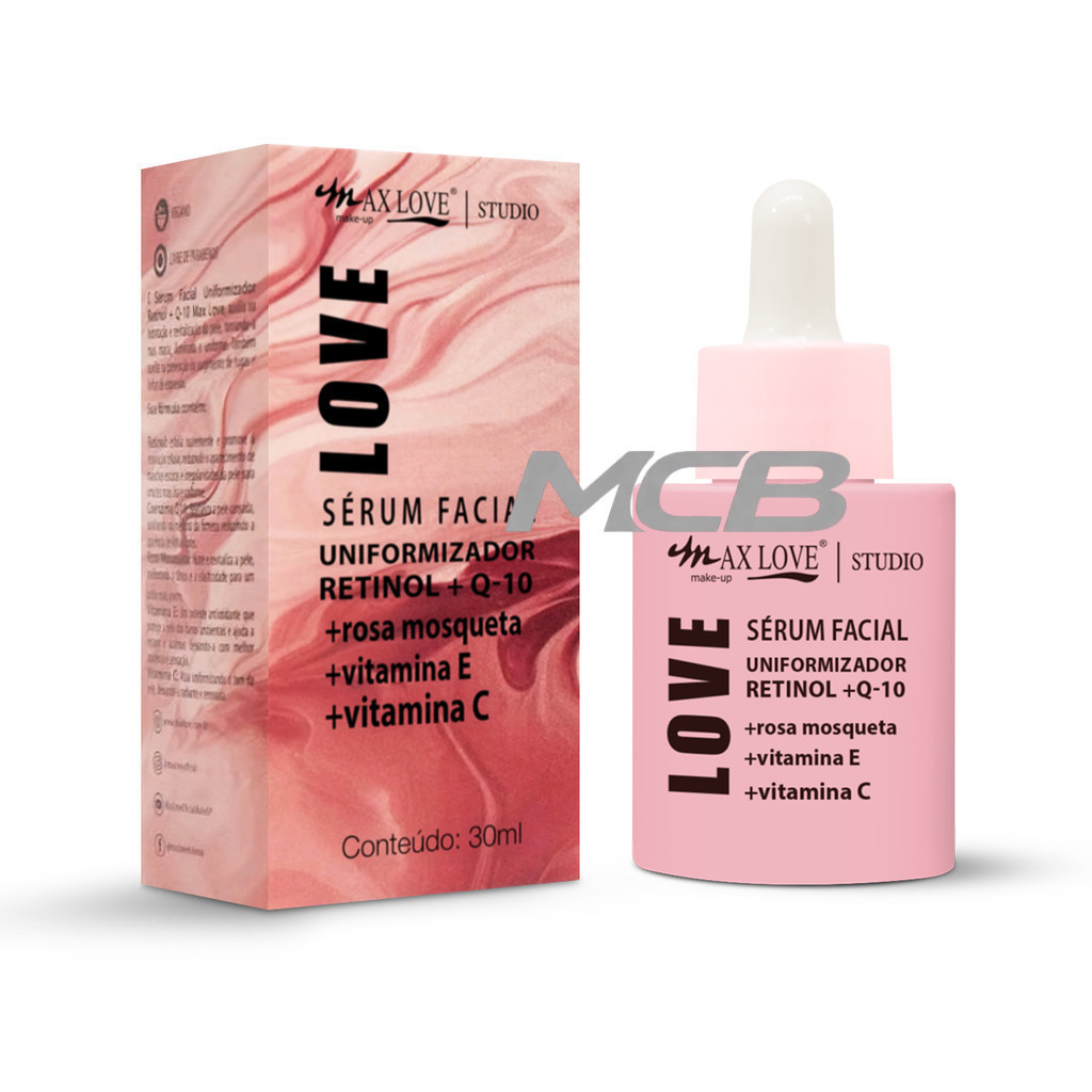 (V)✨ Sérum Facial Uniformizador Retinol + Q-10 Max Love – Antissinais, Firmeza e RenovaçãoSKSAOH3K