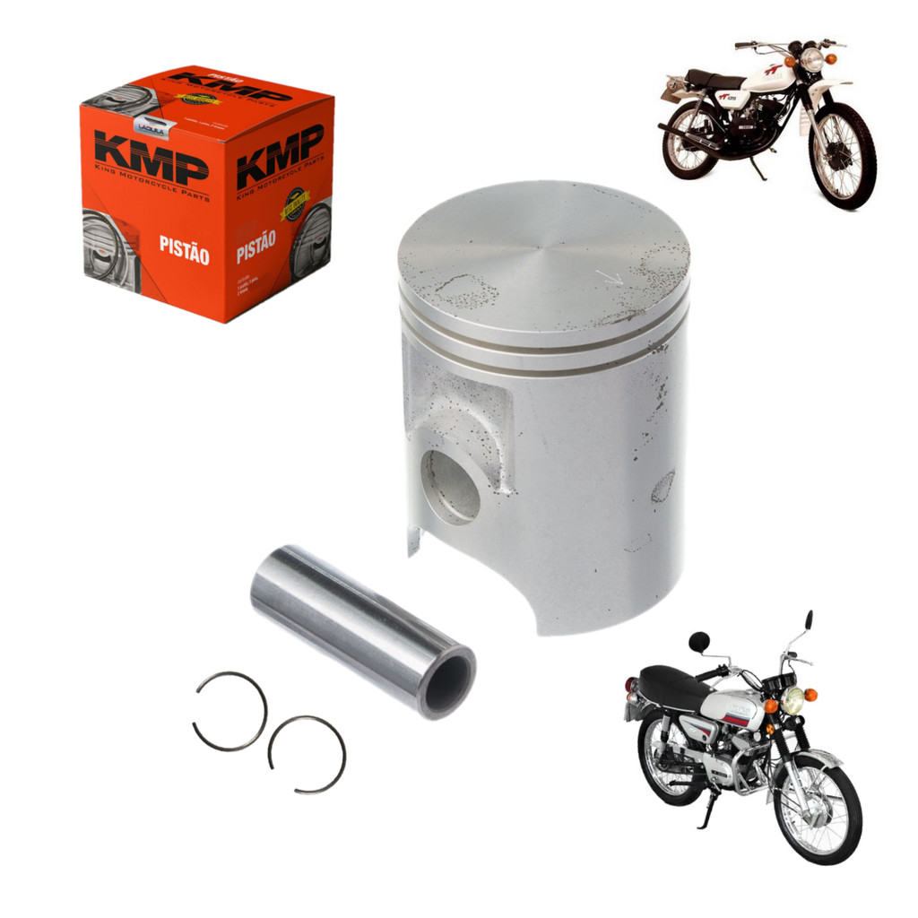 Pistão Rx 125 Tt 125 Std 0.25 0.50 0.75 1.00 1.25 1.50 Kmp em Oferta na Shopee