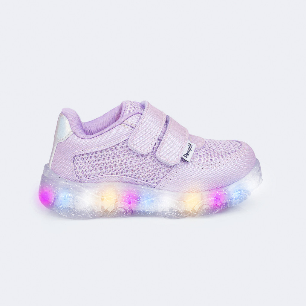 Tênis de Led Infantil Telado Pampili