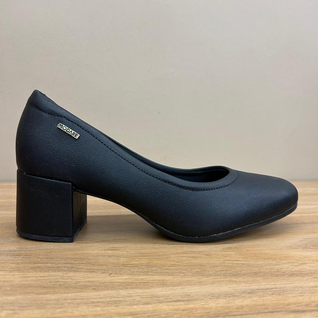Sapato Feminino Modare Social Scarpin Trabalho Escritório Obreira Igreja Evento Salto Confortável Elegante 7370100