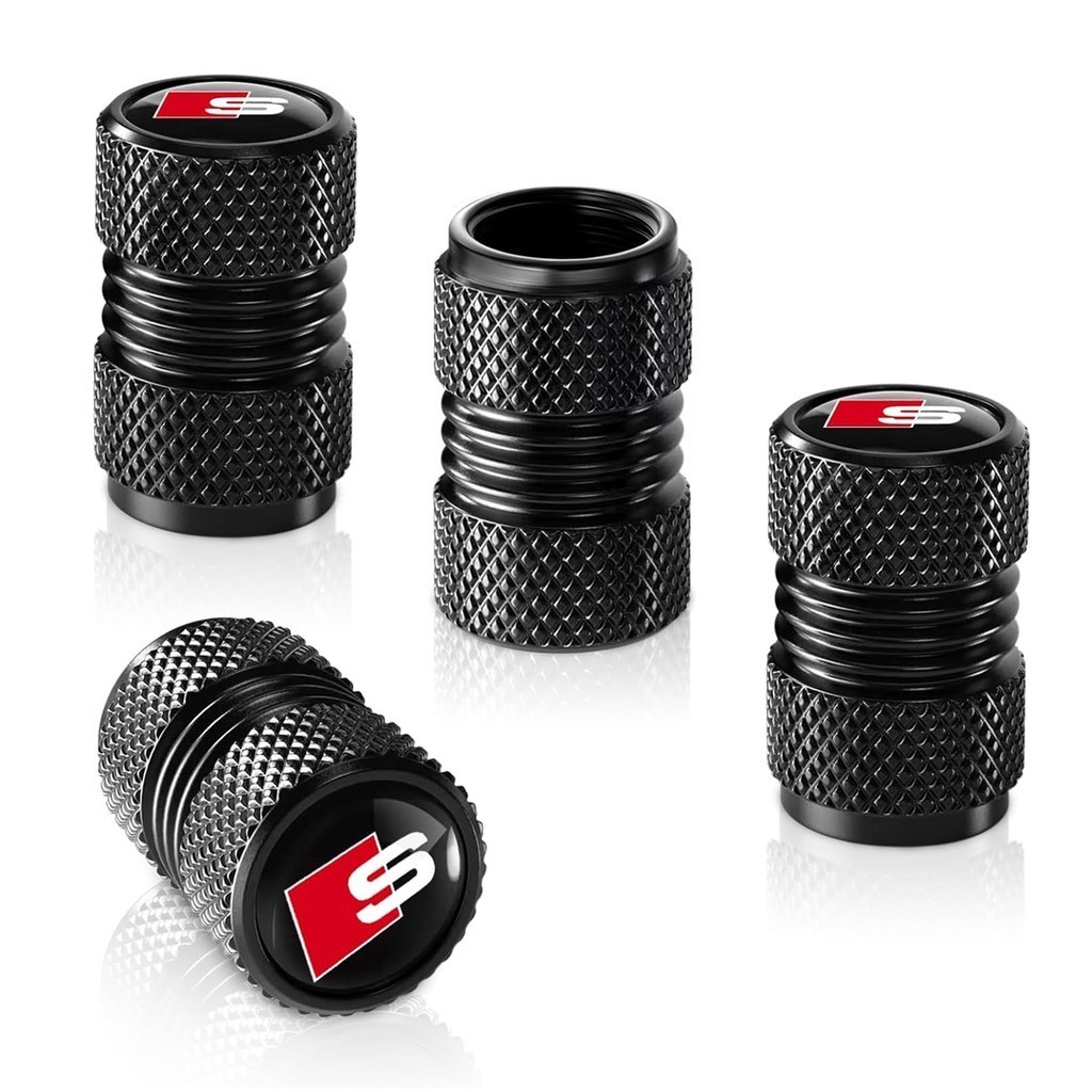 Tampa Da Haste Válvula Do Pneu Para Audi SLine S3 S4 S5 S6 S7 S8 SQ2 SQ5 SQ7 SQ8 Cinto O-Ring Seal Resistente À Corrosão