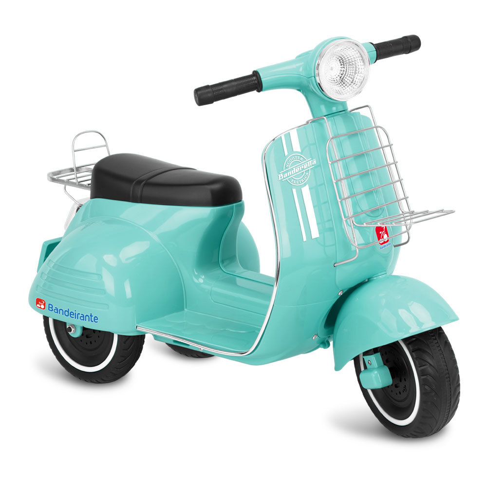 Scooter Bandeirante Elétrica 6V Infantil Original