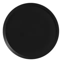 Conjunto com 6 Pratos Raso Neo Preto Matte Ø27cm