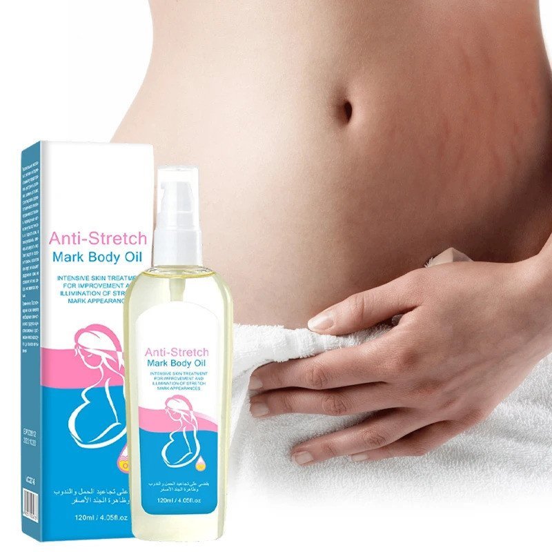 Wholesale  Body Moisturizing Softening Anti-Stretch Mark Oil Private Label for Women Adults
