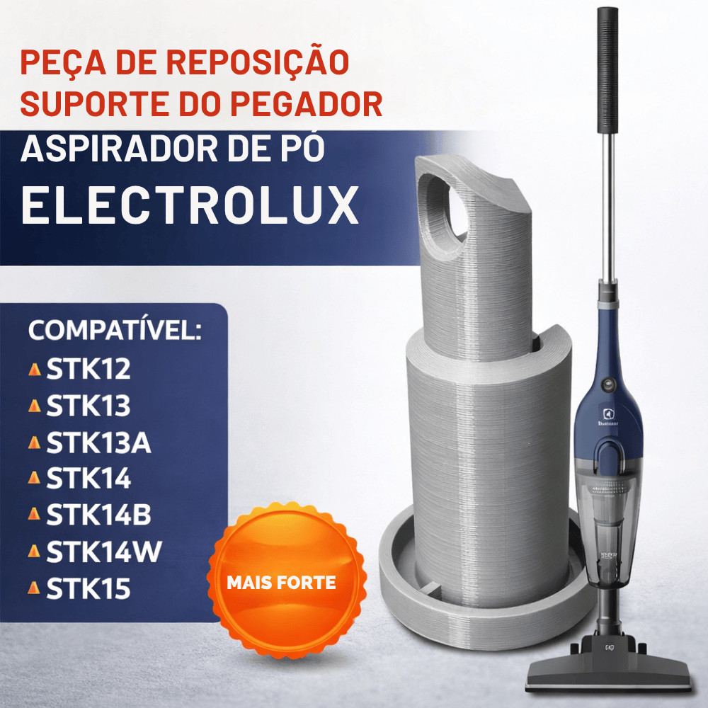 Suporte Inferior Pegador Do Aspirador Electrolux - STK15 STK12 STK13 STK14